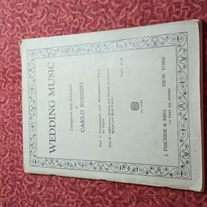 WEDDING MUSIC 1934 CARLO ROSSINI
